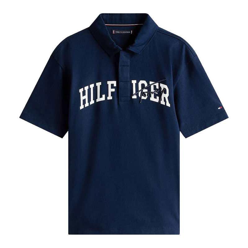 Tommy Hilfiger Archive TH Mixed Graphic Polo SS 3-7Y image number 0